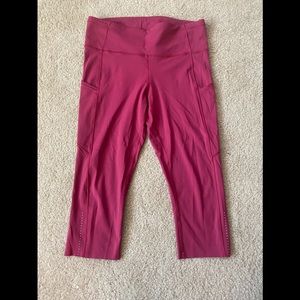 Lululemon Fast and Free 19” Crop